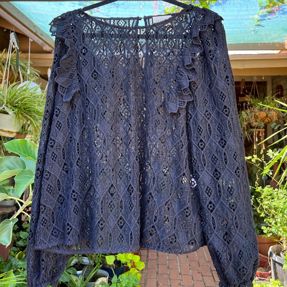 Black Sezane Salina Blouse